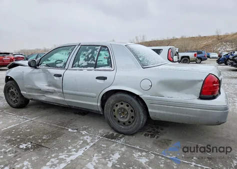 2008 Ford Crown Victoria Police Interceptor from USA, damaged, VIN 2FAHP71V98X157319
